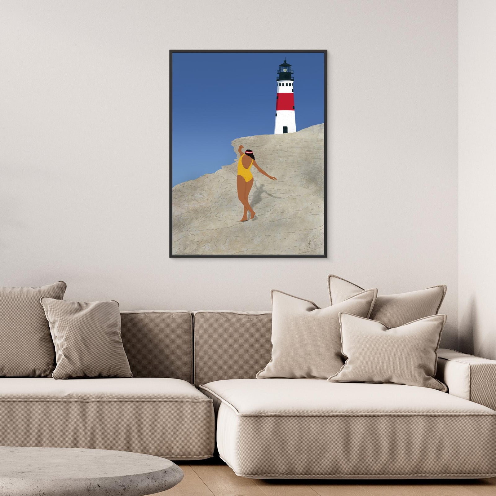 Canvas Print - My Beach by Jota De Jai