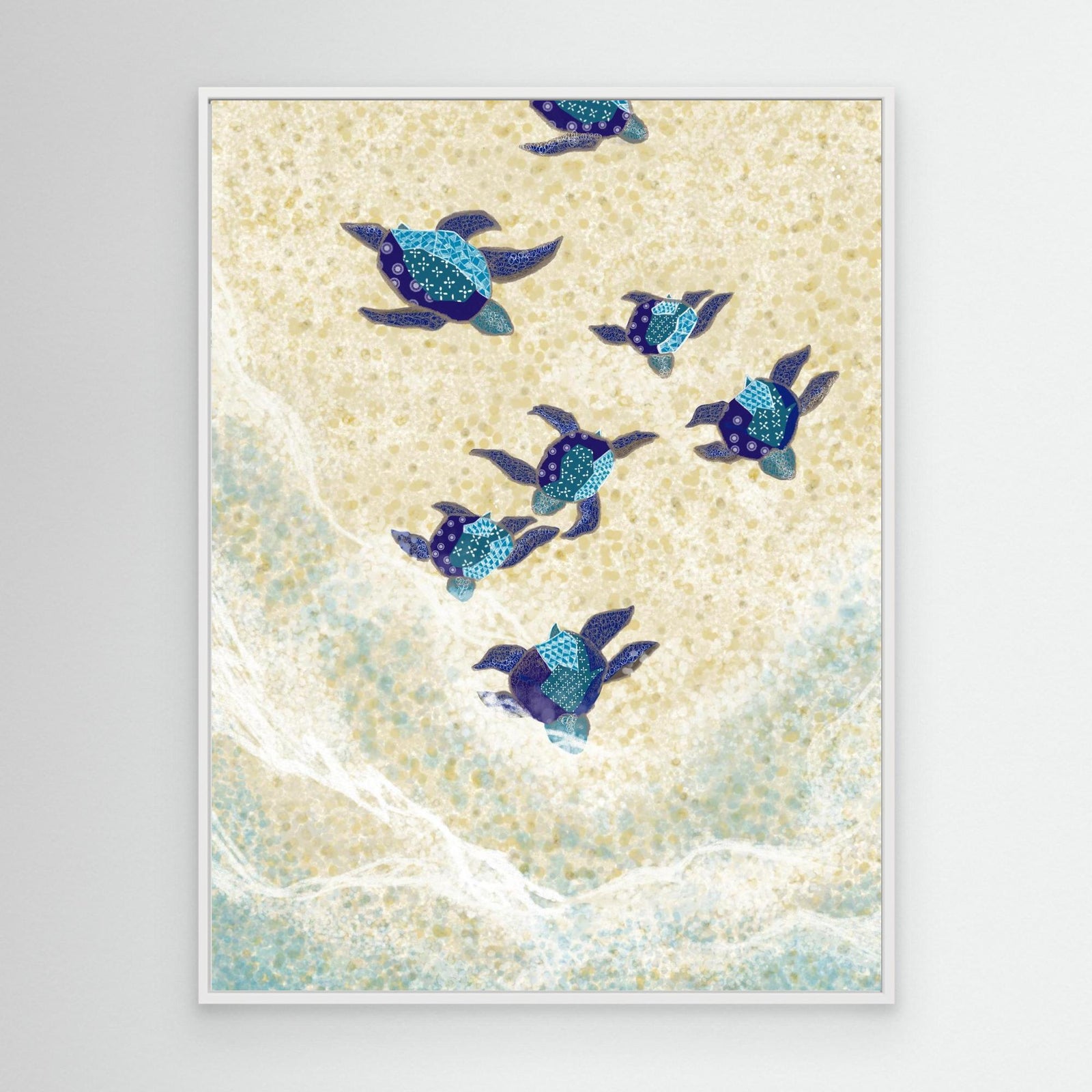 Canvas Print - Into survival by Art By The Ocean