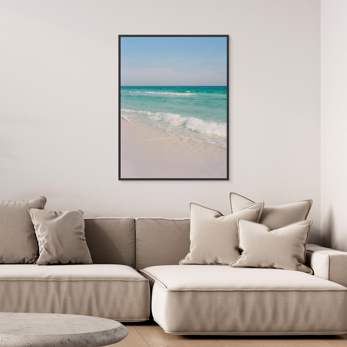 Canvas Print - Summer Waves by Bethany Young