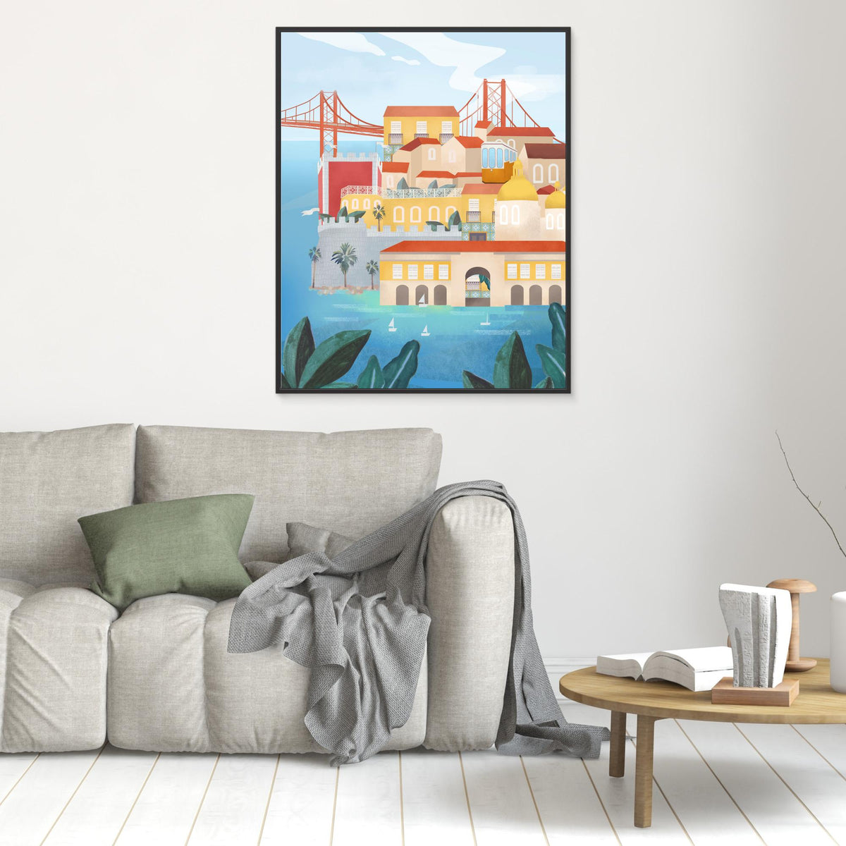 Canvas Print - Lisbon by Petra Lizde