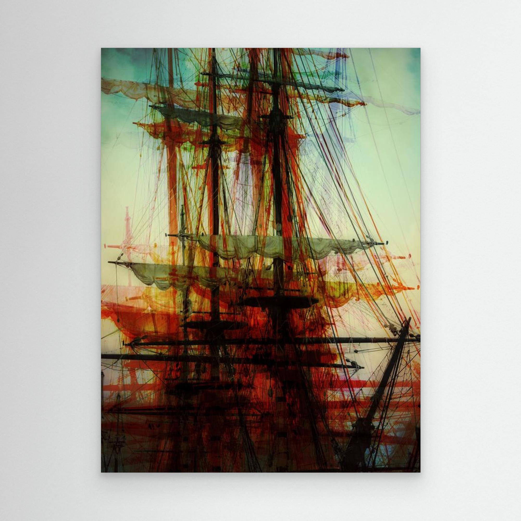 Canvas Print - Canvas Print - The Beautiful Sea by Bastian Kienitz