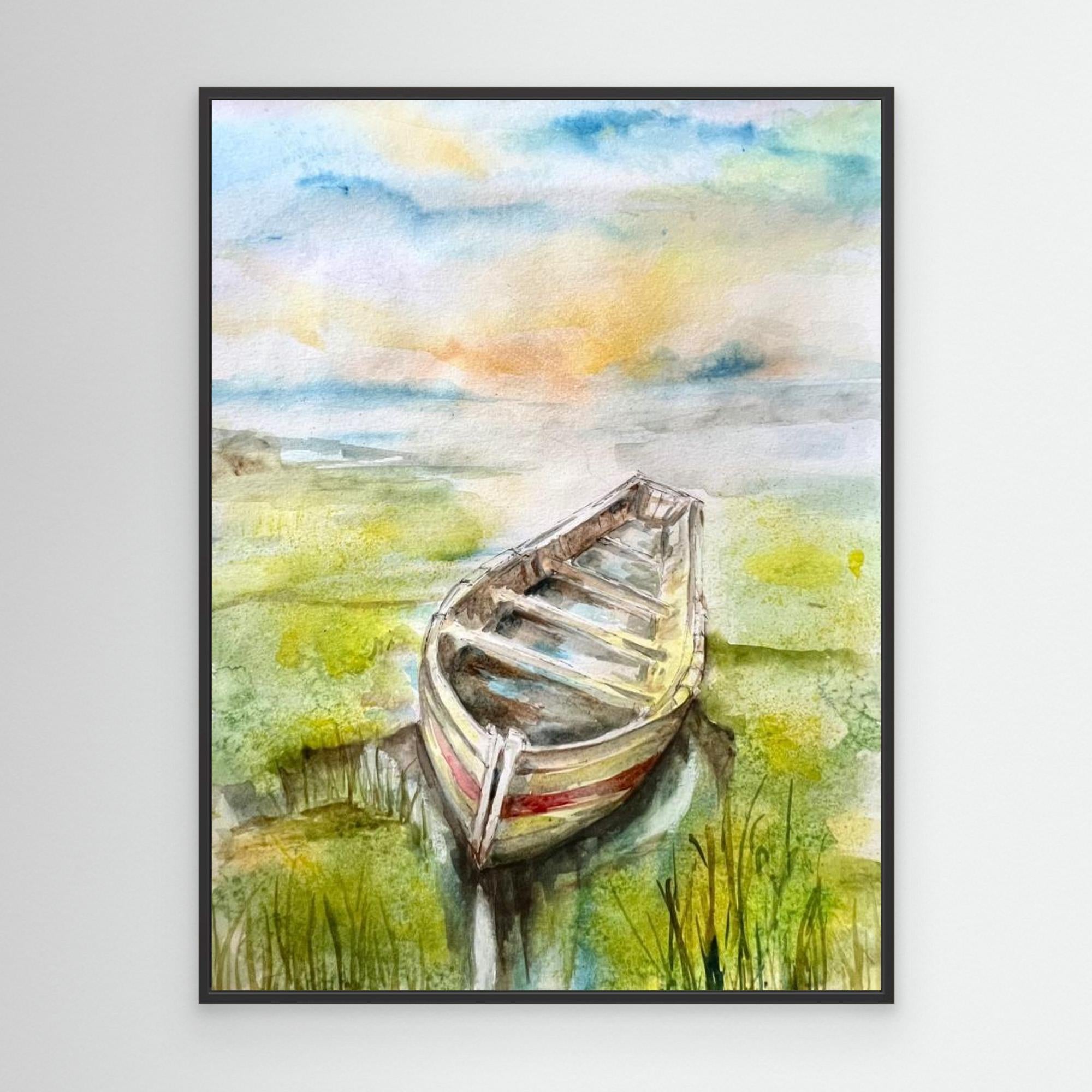Canvas Print - Boat 2024 by Anda Bieza