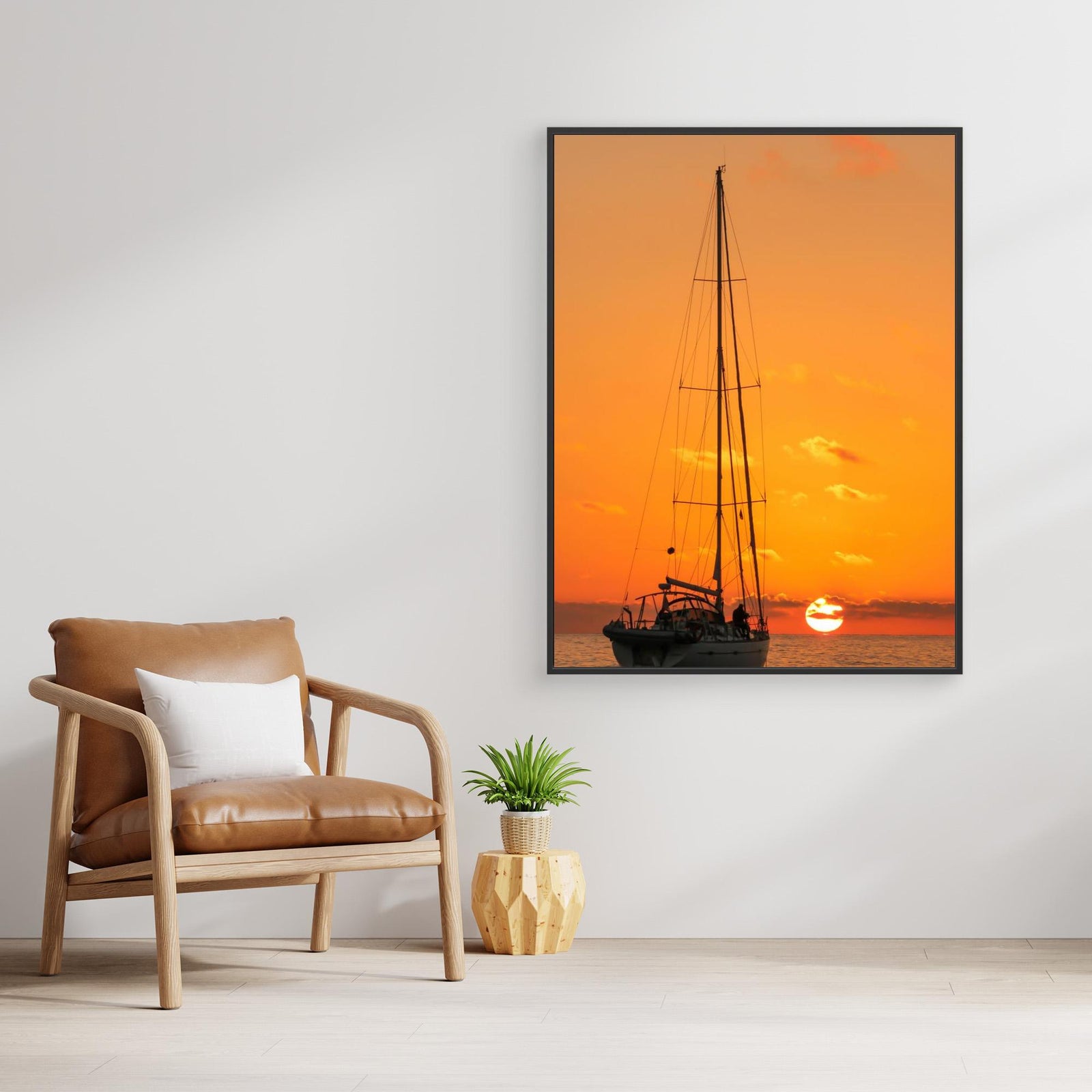 Canvas Print - The Last Sunset. by Adrian Tudose