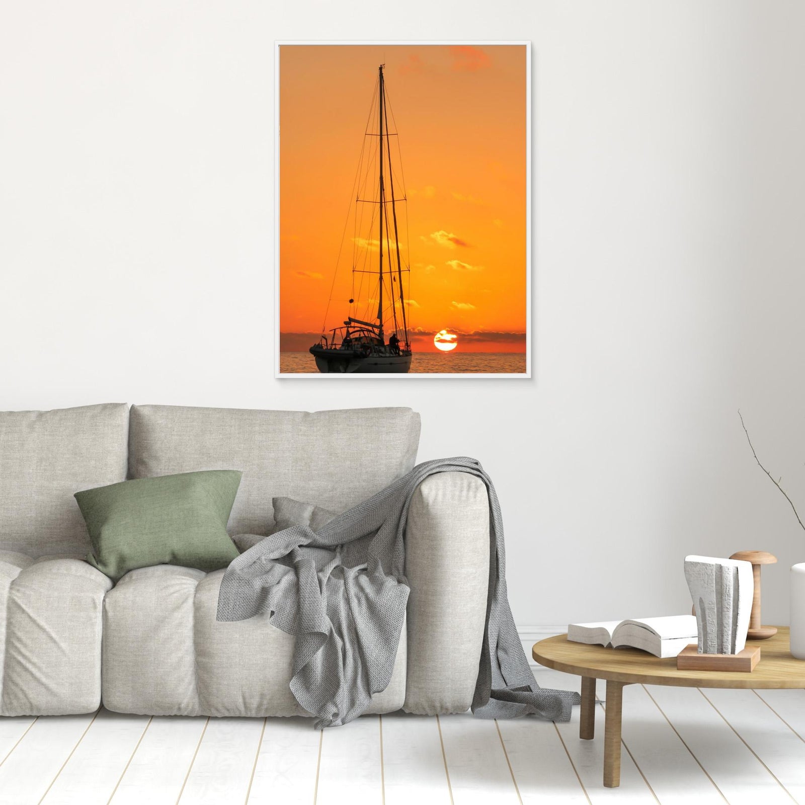 Canvas Print - The Last Sunset. by Adrian Tudose