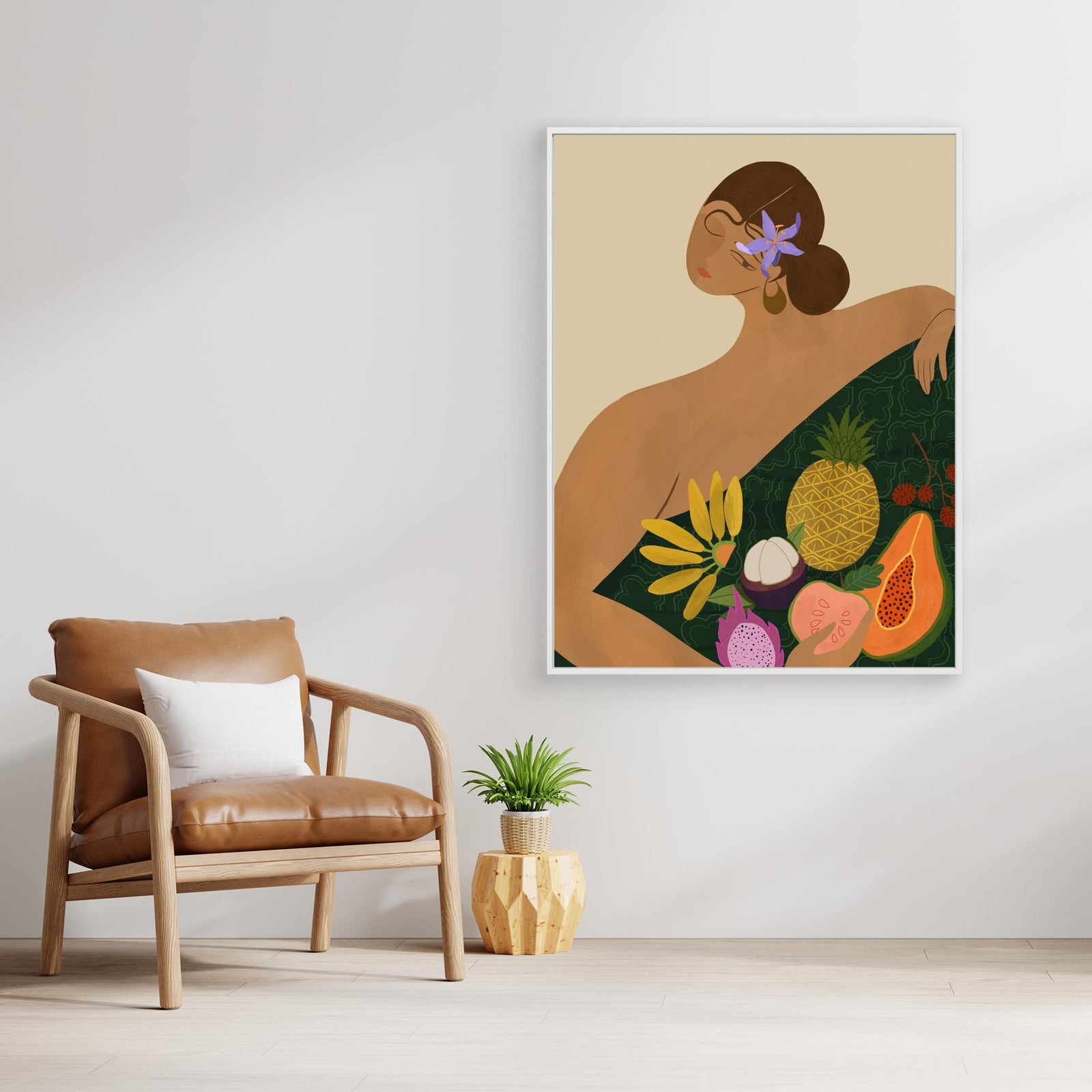 Canvas Print - Fruit Seller by Arty Guava