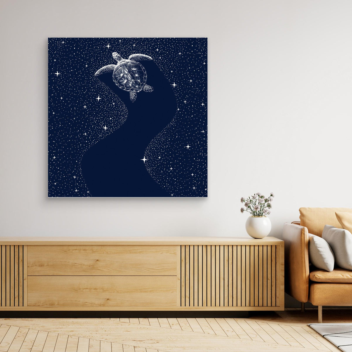 Canvas Print - Starry Turtle by Alirıza çakir
