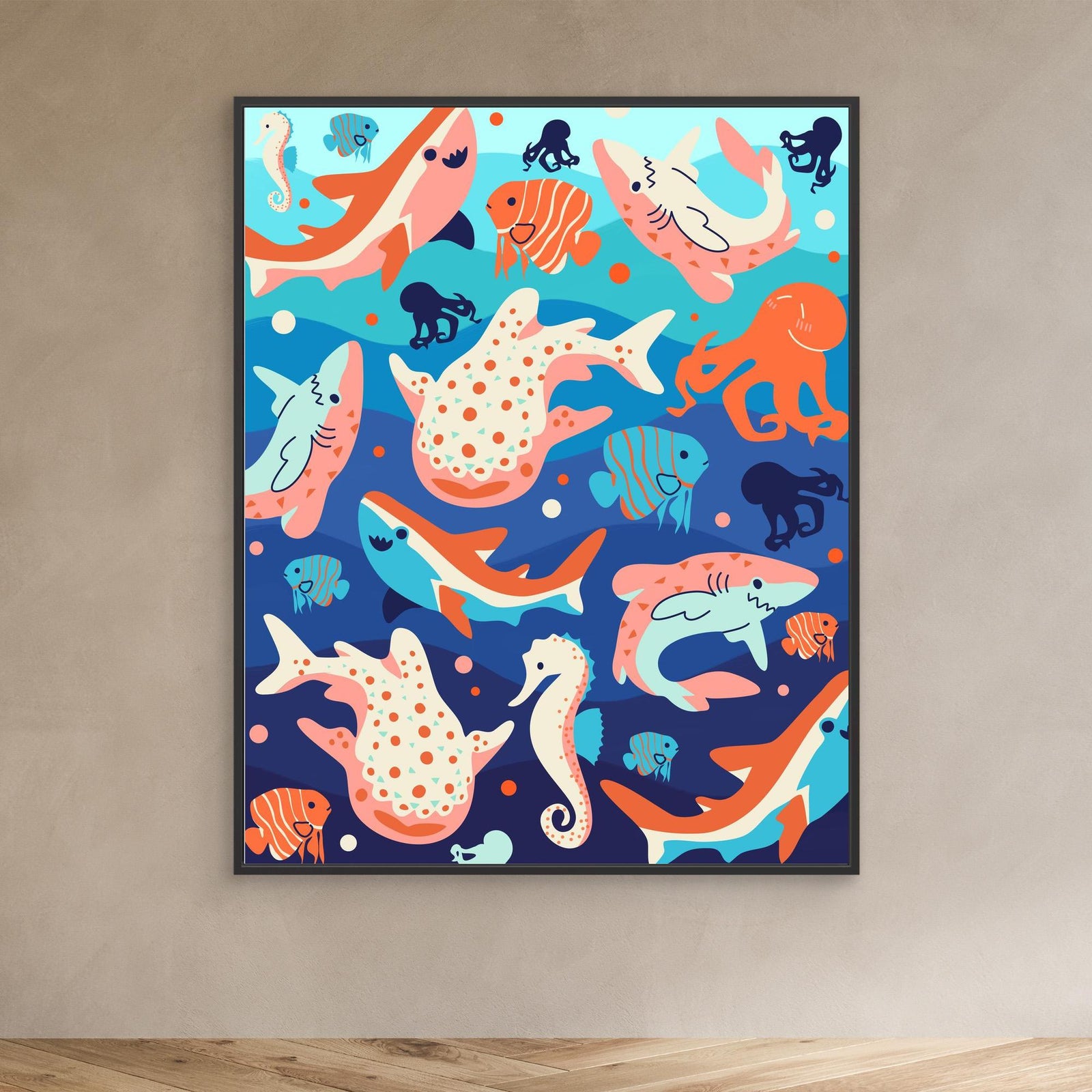 Canvas Print - Ocean Wonders by Kintsugi99