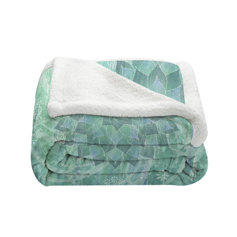 The Ocean Hues Bedspread Blanket