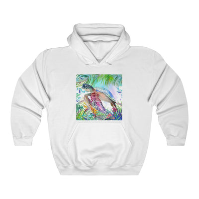 Tropical Sea Turtle Hooded Sweatshirt