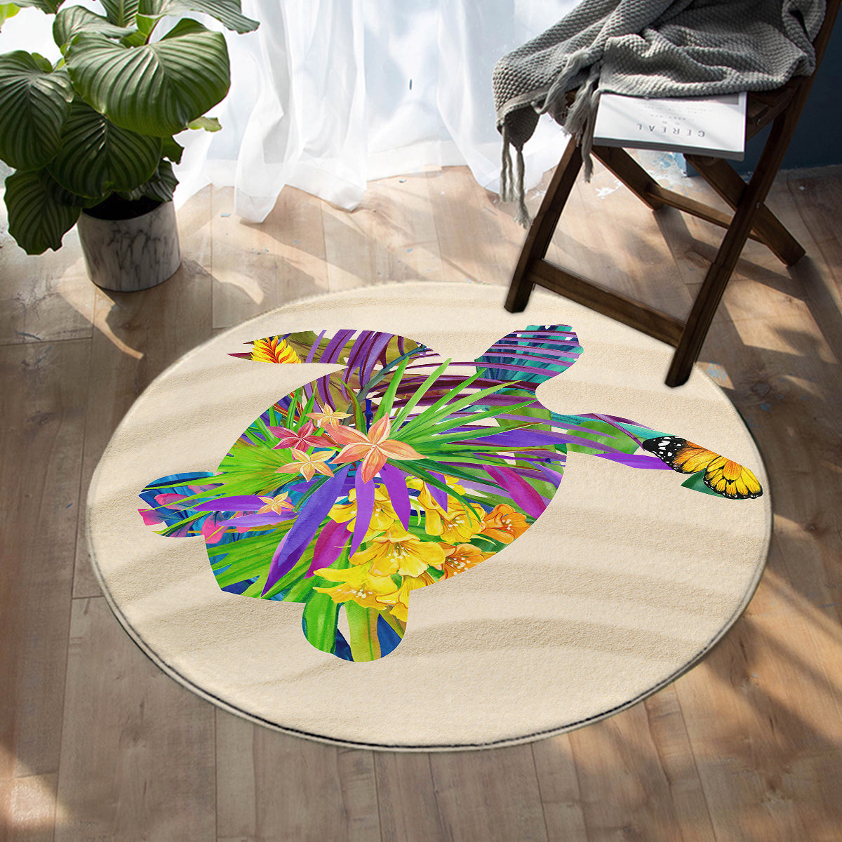 Sandy Bay Round Area Rug