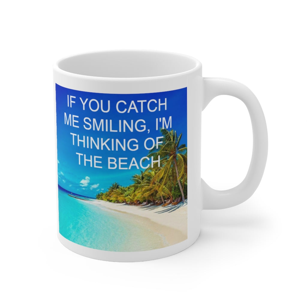 Thinking of the Beach Ceramic Mug