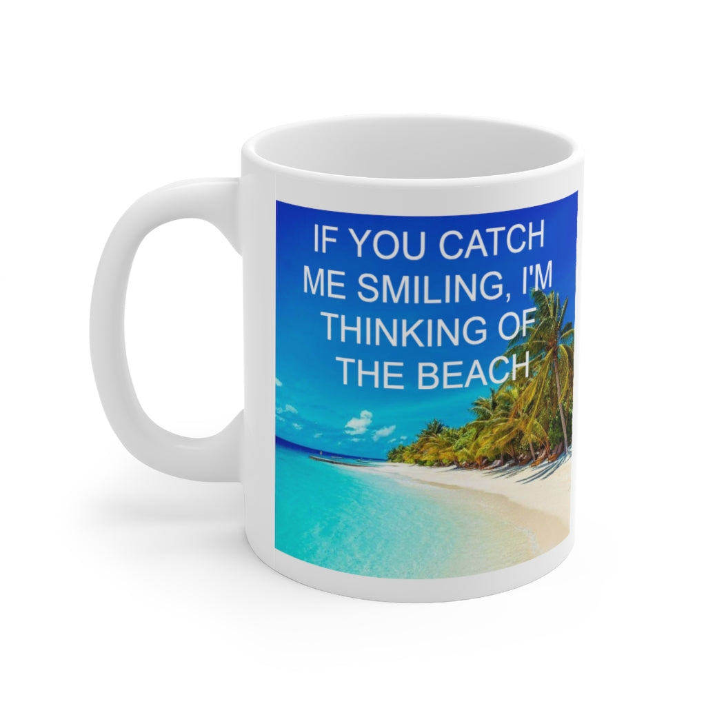 Thinking of the Beach Ceramic Mug