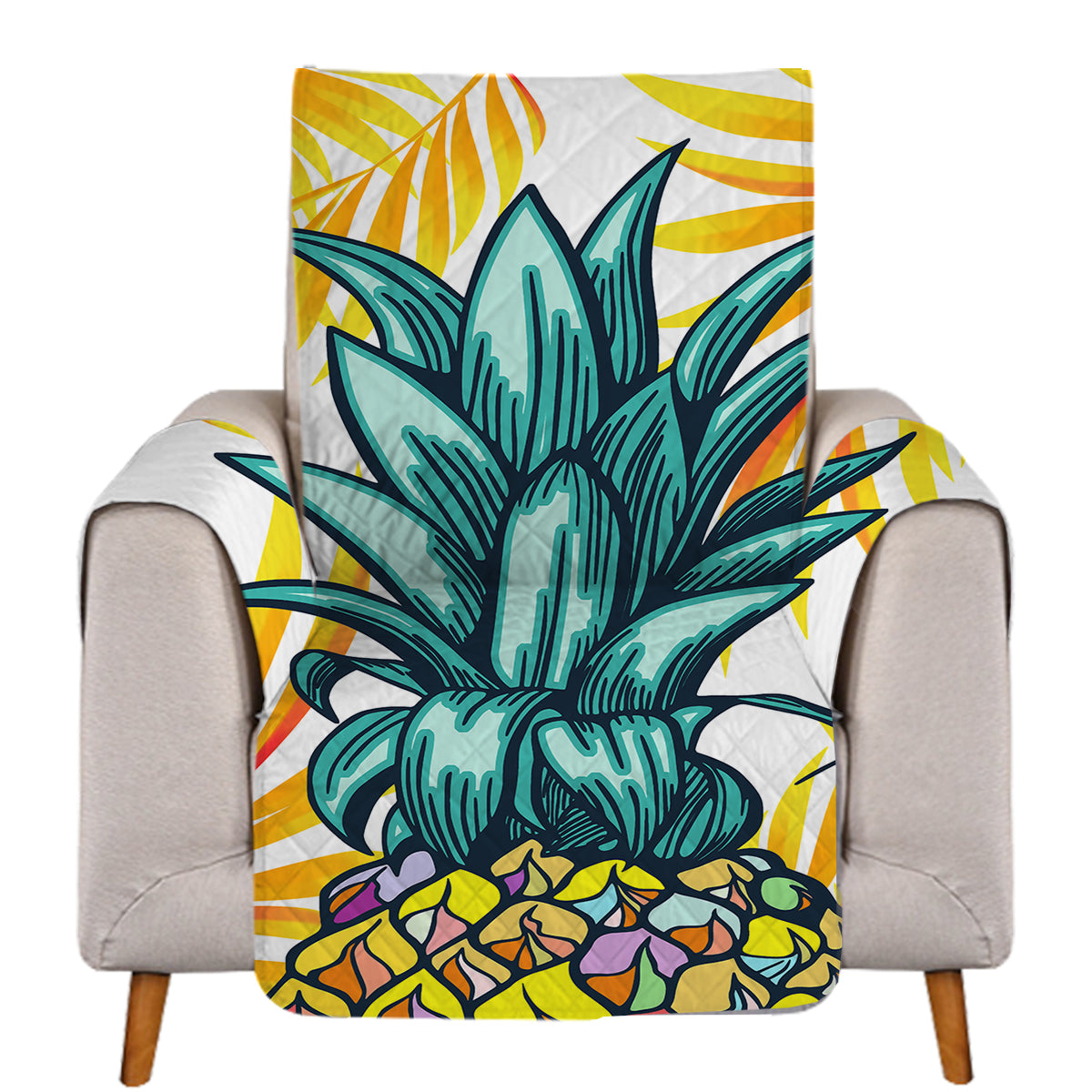 Pineapple Crown Sofa Cover