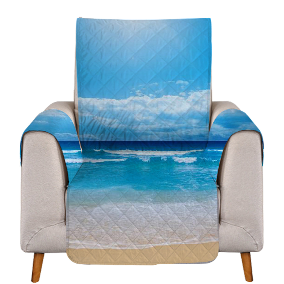 Peace of the Beach Sofa Cover