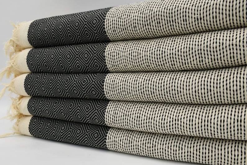 Black Four Seasons Blanket