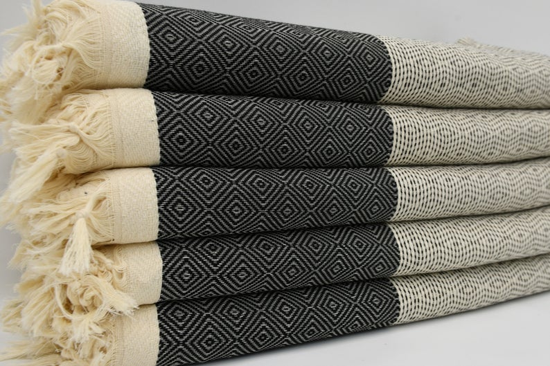 Black Four Seasons Blanket