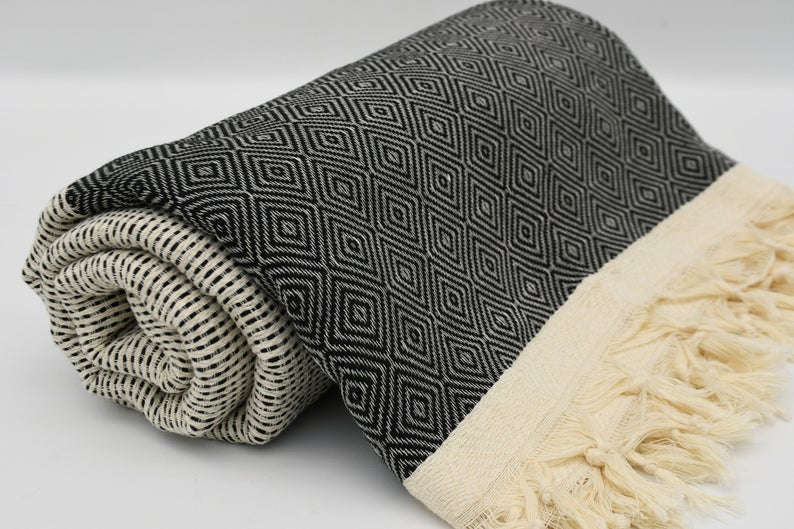 Black Four Seasons Blanket