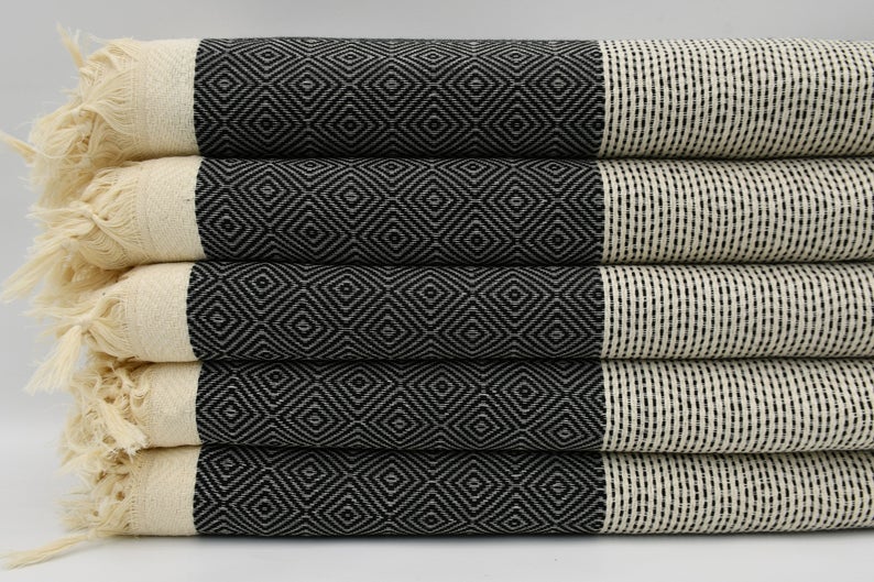 Black Four Seasons Blanket