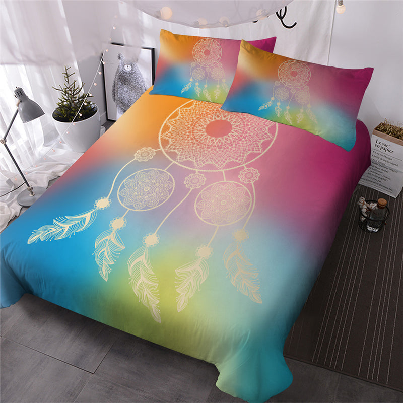 Dreaming of the Rainbow Bedding Set