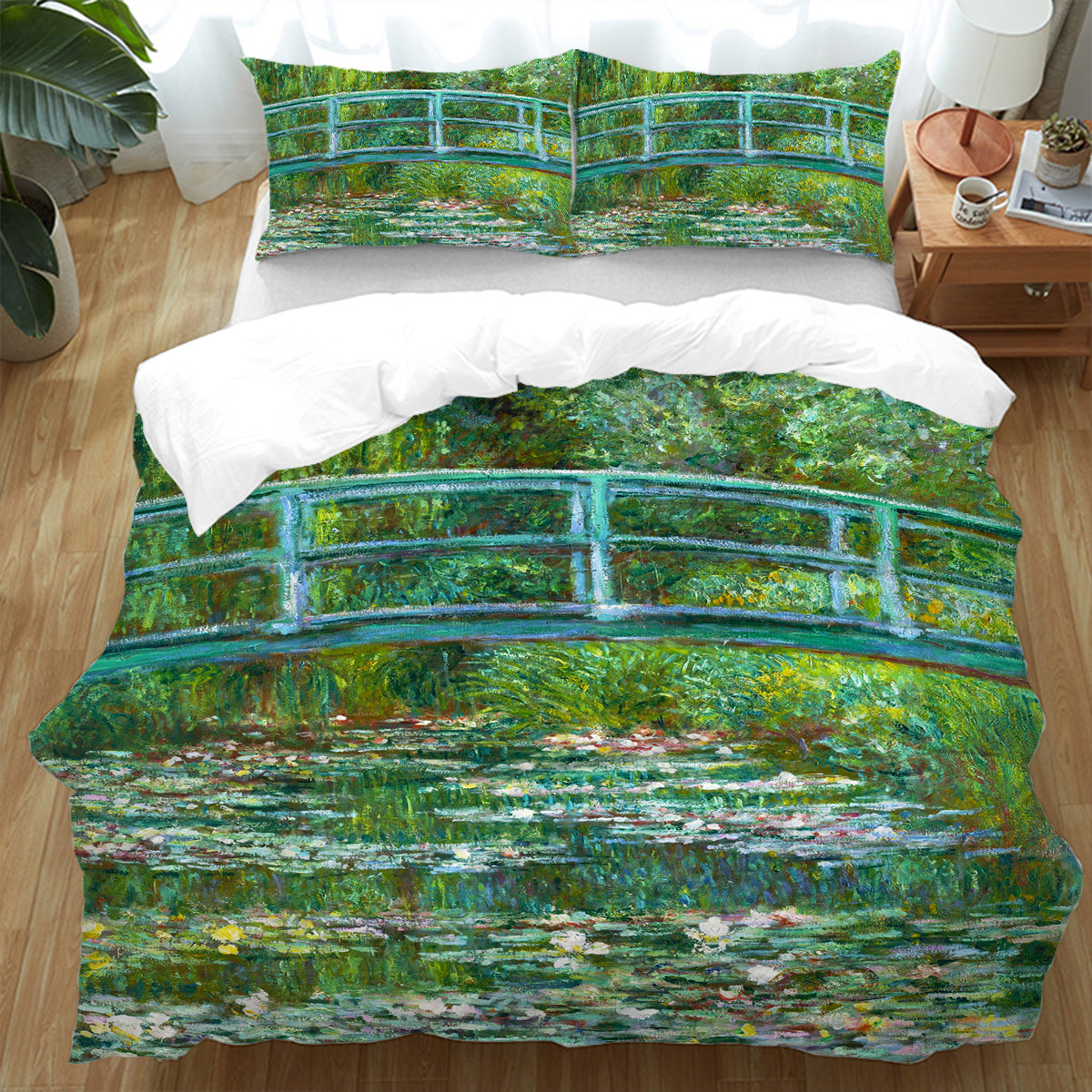Claude Monet's The Water Lily Pond Bedding Set