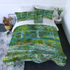 Claude Monet's The Water Lily Pond Quilt Set