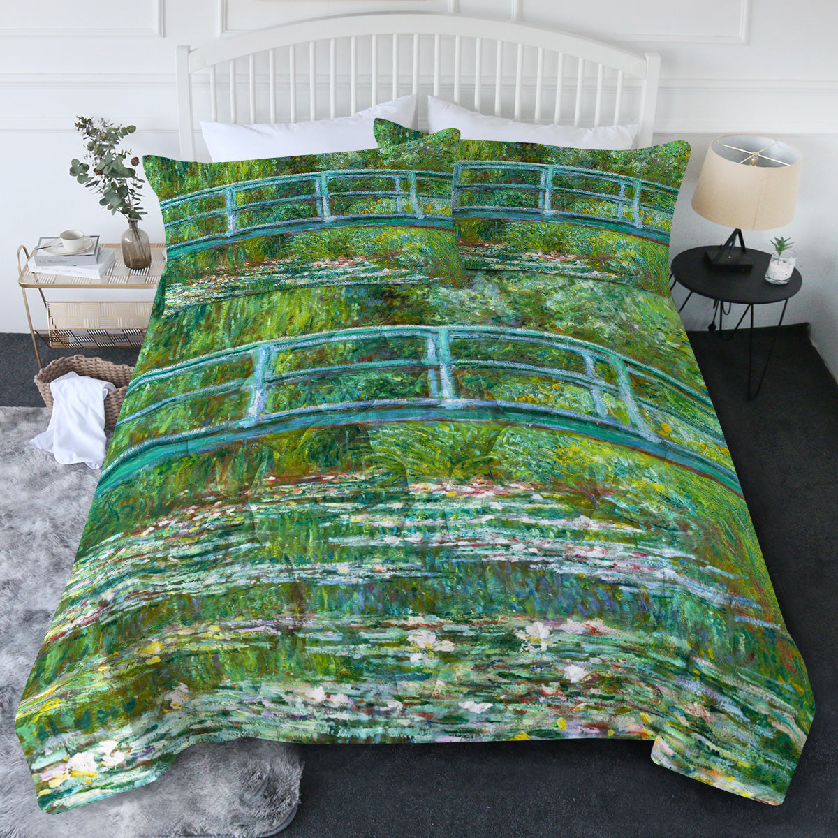Claude Monet's The Water Lily Pond Comforter Set