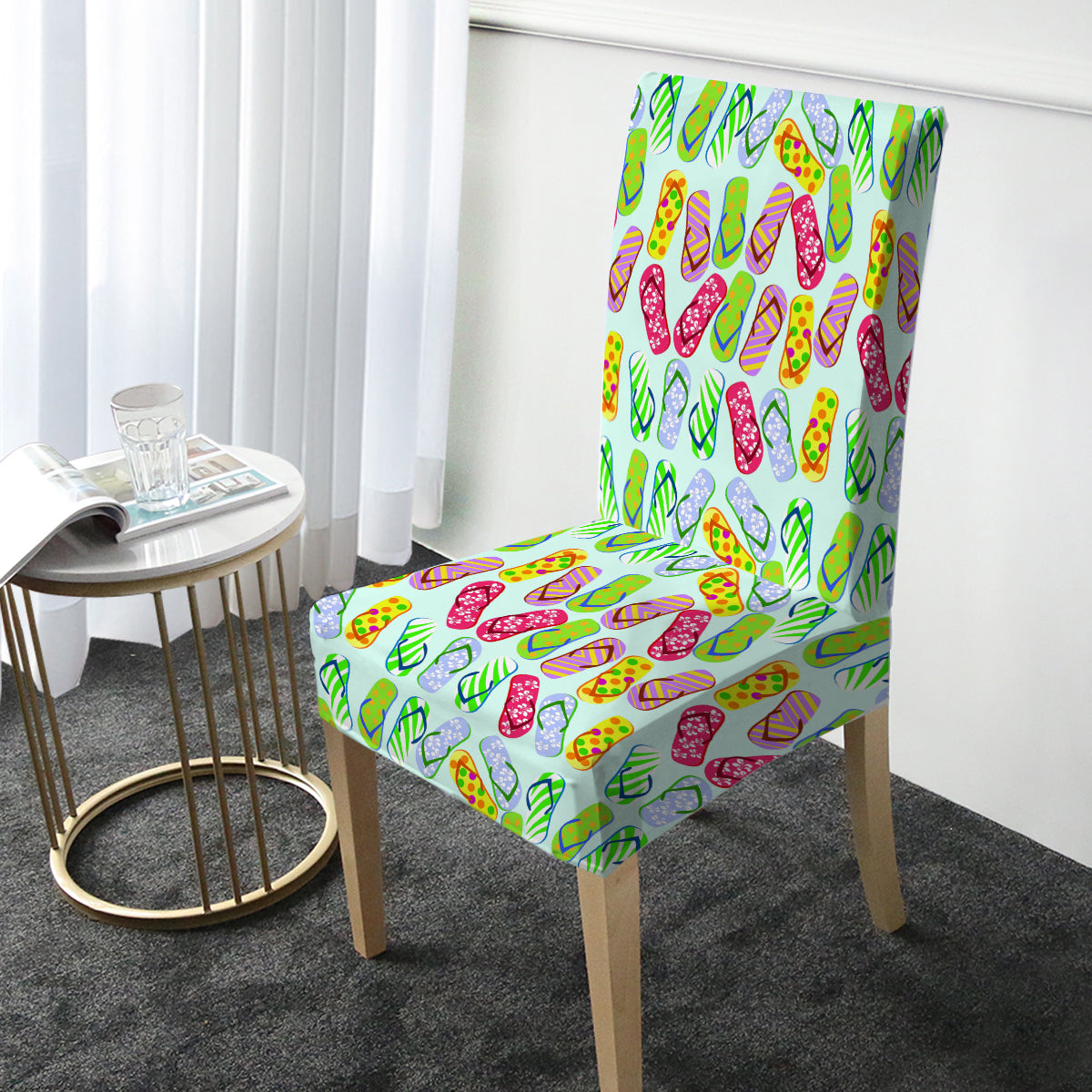 Flip Flop Kinda Girl Chair Cover