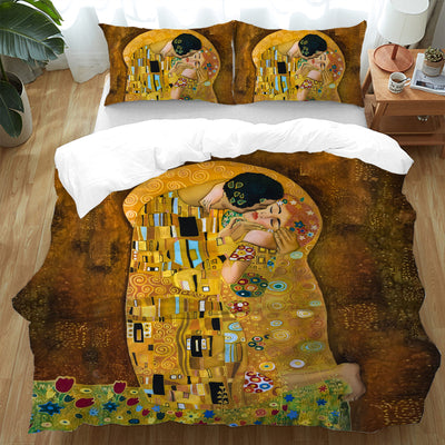 Gustav Klimt's The Kiss Bedding Set