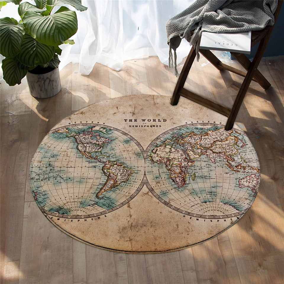 The World Round Area Rug