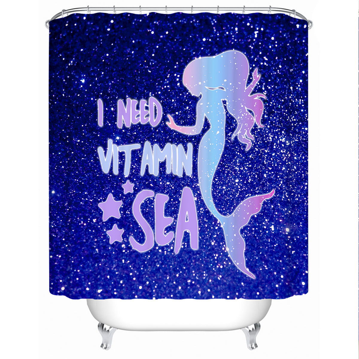 I Need Vitamin Sea Shower Curtain