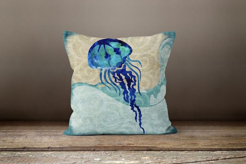 Ocean Sealife Set of 4 Pillow Covers