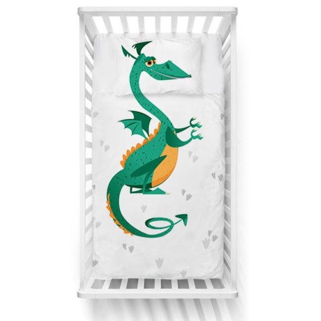 Little Dragon Crib Bedding