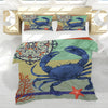 Crab Passion Reversible Bedcover Set