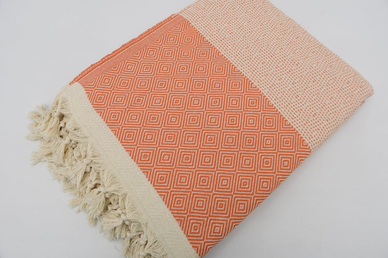 Orange Four Seasons Blanket