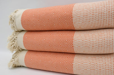 Orange Four Seasons Blanket