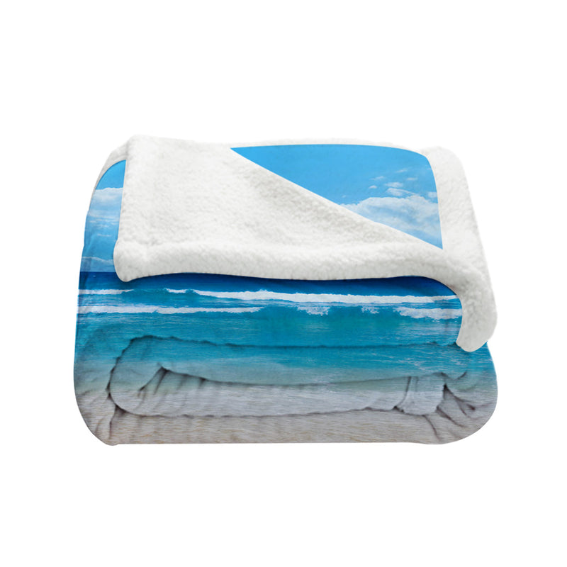 Peace of the Beach Bedspread Blanket