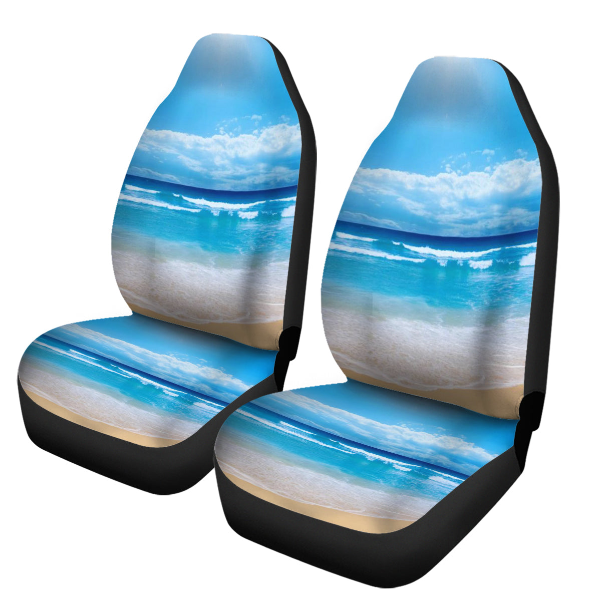 Peace of the Beach Car Seat Cover