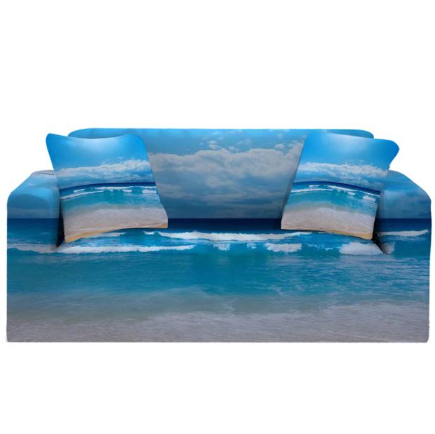 Peace of the Beach Couch Cover
