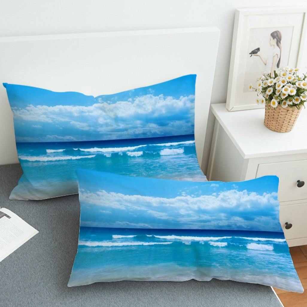 Peace of the Beach Pillow Sham