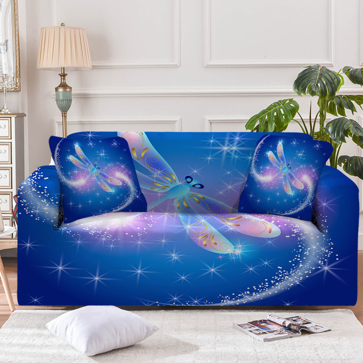 Boho Dragongfly Couch Cover