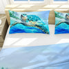Sea Turtle Life Reversible Bedcover Set