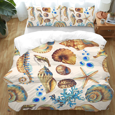 Seashells Bedding Set