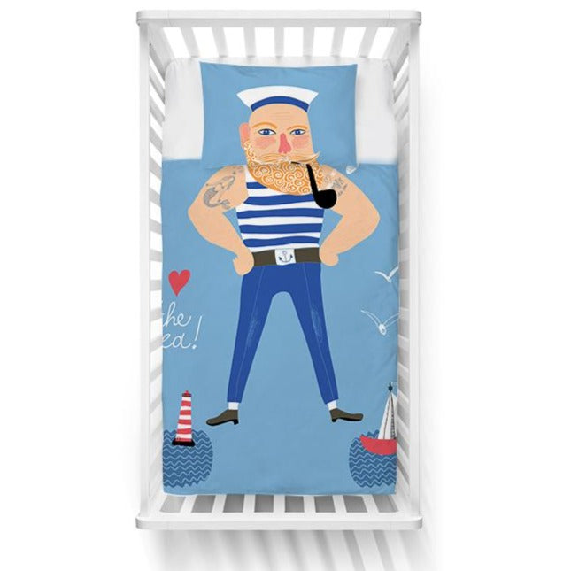 Sailorman Crib Bedding