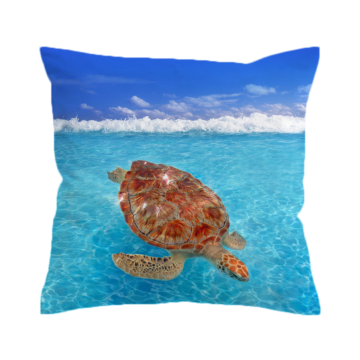 Sea Turtle Comforter with Shams and Pillow Cover