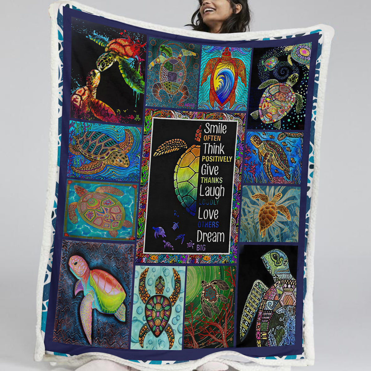 Sea Turtle Dreams Bedspread Blanket