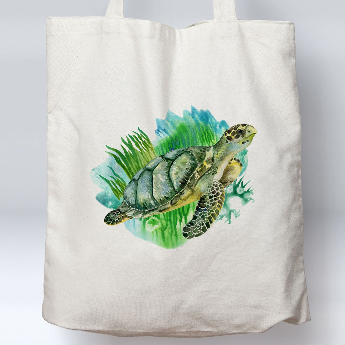 Sea Turtle Greens Beach Tote