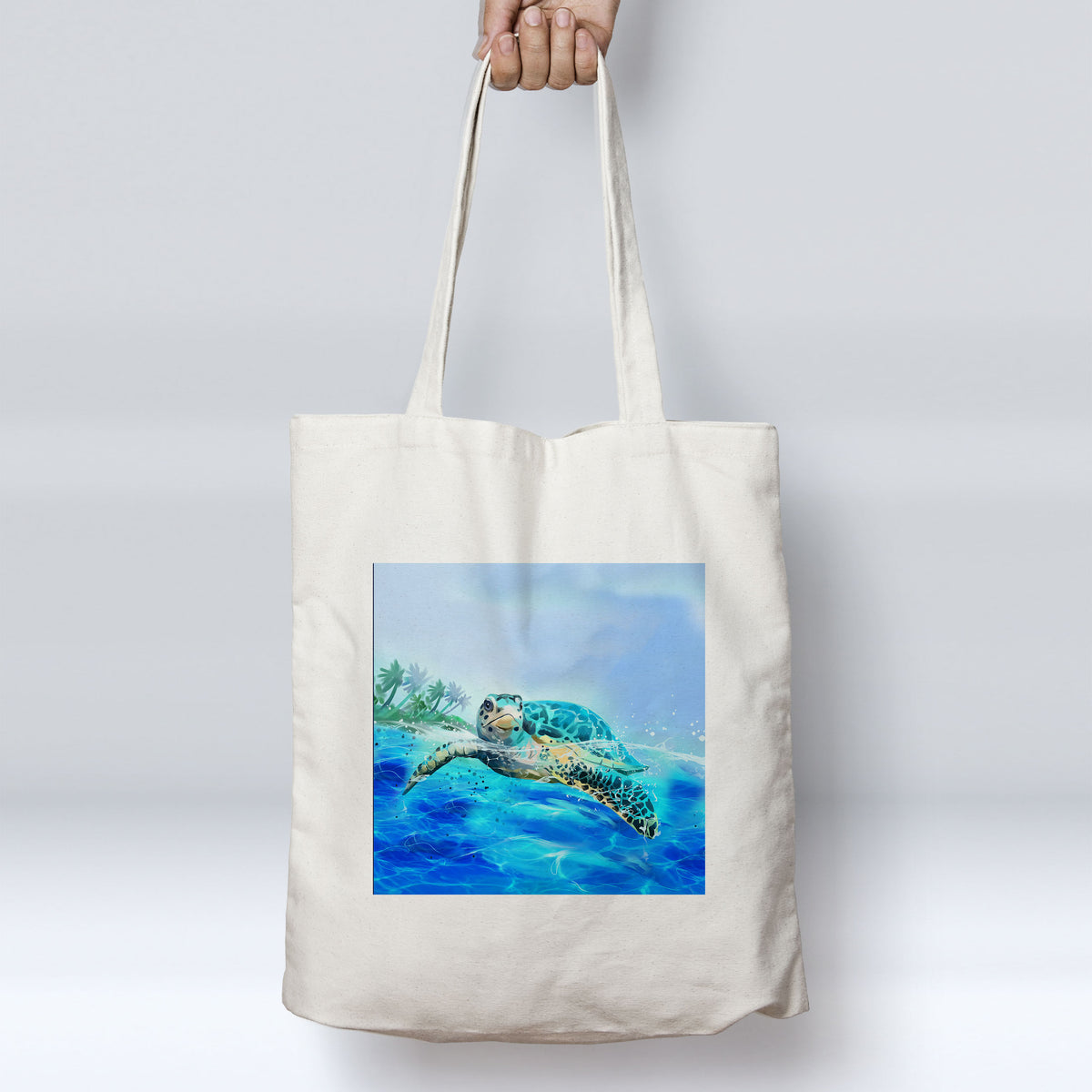 Sea Turtle Life Beach Tote