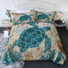 Sea Turtle Love Comforter Set