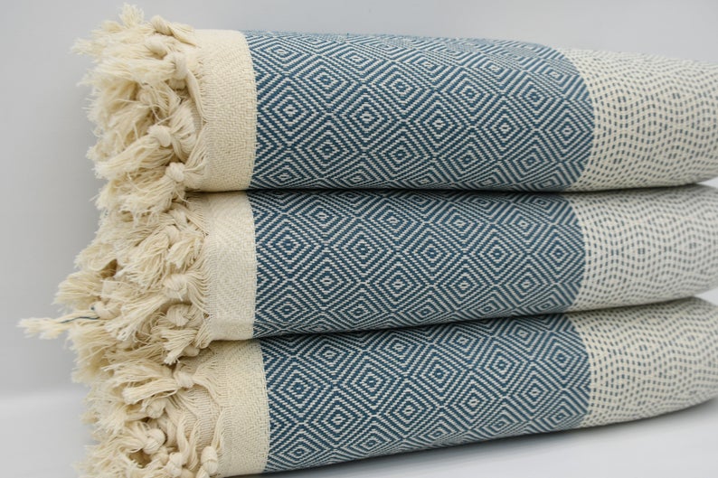 Teal Four Seasons Blanket