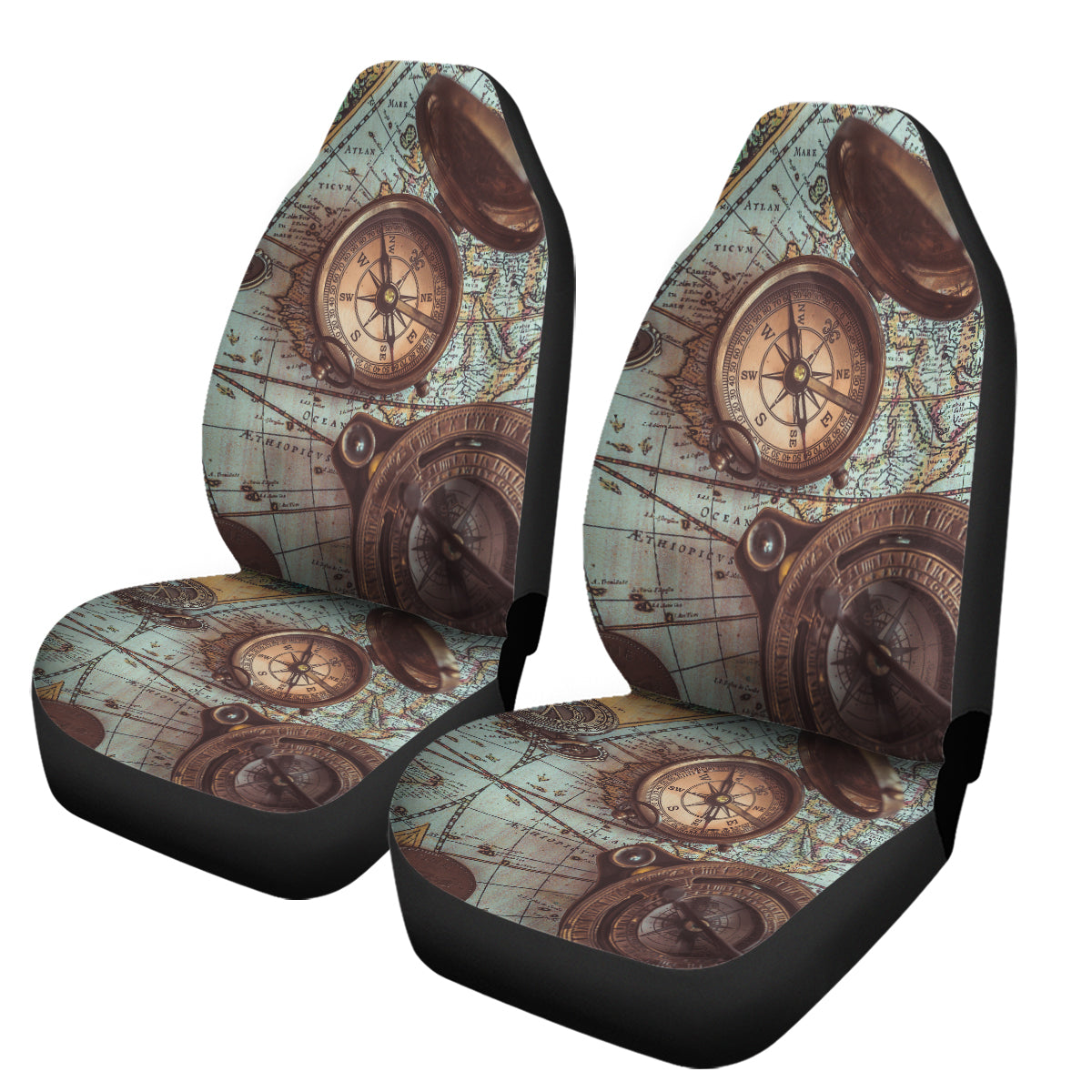 The World Wanderer Car Seat Cover